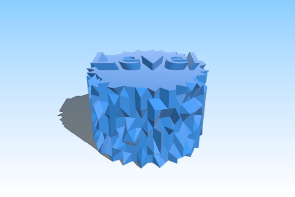 labeled poti knobs for overdrive pedal | 3d print model