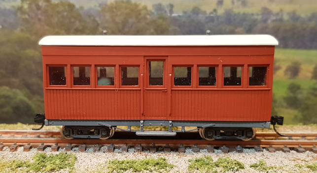 Buderim Tramways Coach - HOn30 - 1:87