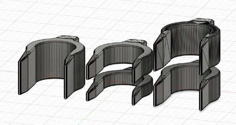 Ender Series Spool Clamp _ Clamps (Creality, Ender5, Ender3) | 3d print model