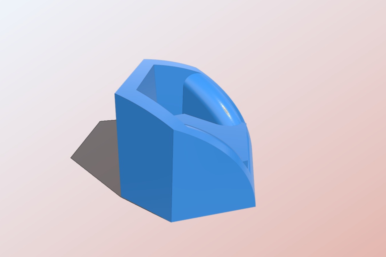 Hexagonal armchair