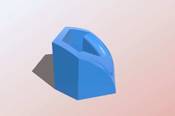 Hexagonal armchair | 3d print model
