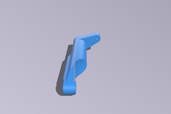 RC Nose Gear strut 2.3" length | 3d print model