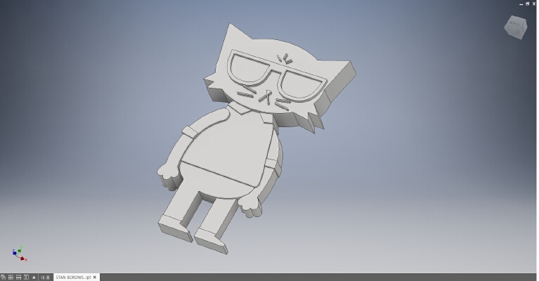 STAN BOROWSKI (NIGHT IN THE WOODS) | 3d print model