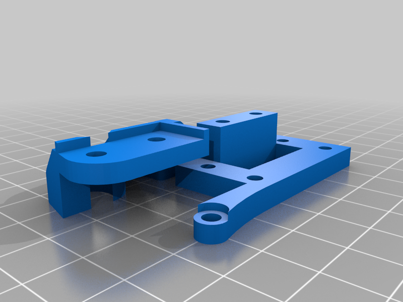 Anycubic Mega Zero - Gantry adapter and clip for Hero Me Gen 5 and 6