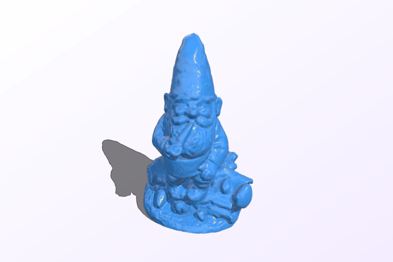Smoking Gnome with modded hat