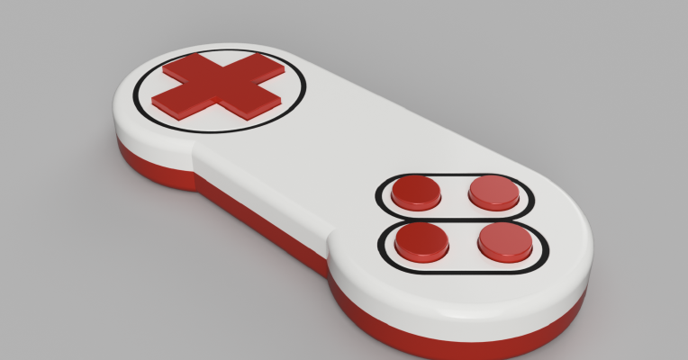 I2C Game Controller for Arduino _ Raspberry Pi | 3d print model