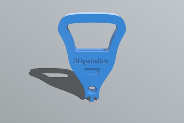 Bottle Opener - 3Dprintler | 3d print model