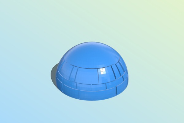 Death Star With Hinge | 3d print model