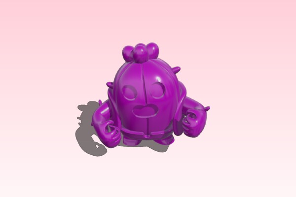 Spike - Brawl Stars | 3d print model