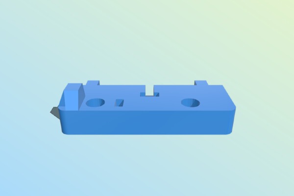 PrintrBot Jr. v1 X-Axis remake | 3d print model
