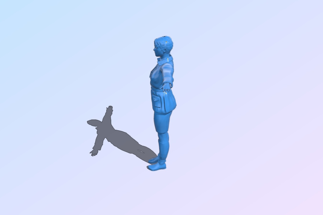 Female soldier