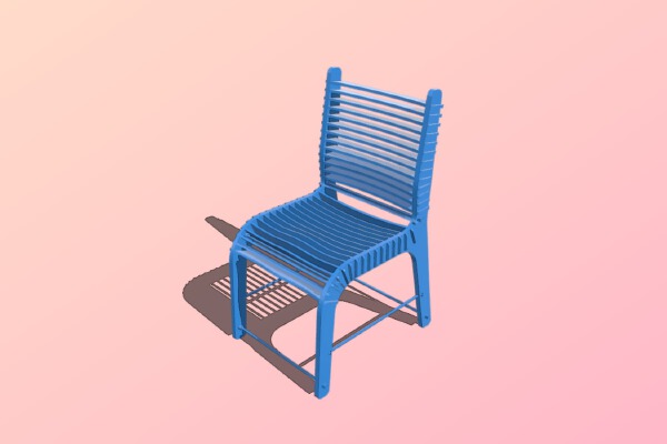 Cadeira Simpes | 3d print model
