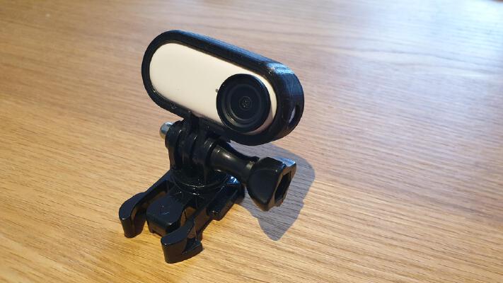Insta 360GO2 mount to gopro | 3d print model
