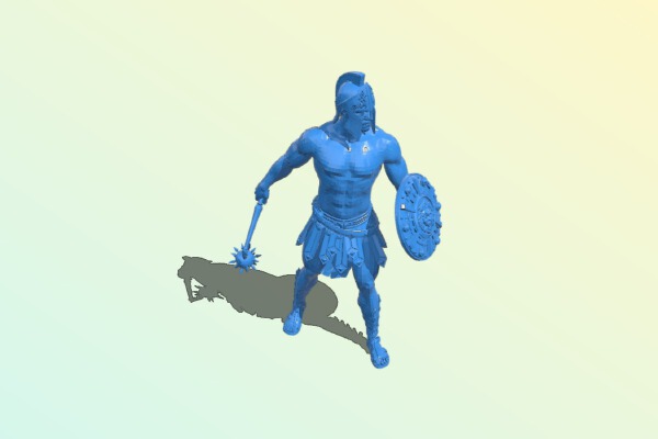 Mr gladiador figurine | 3d print model