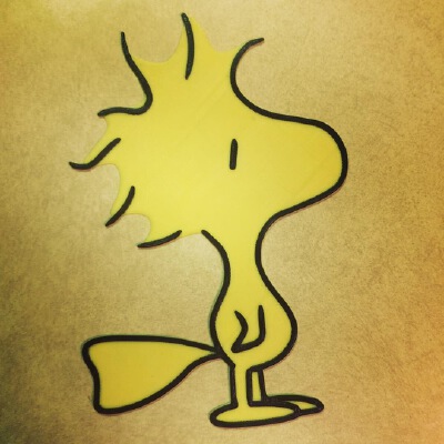 Peanuts - Woodstock | 3d print model