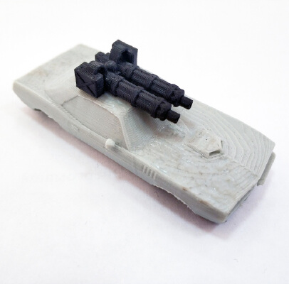 Machinegun weapon 1:64 (Gaslands) | 3d print model