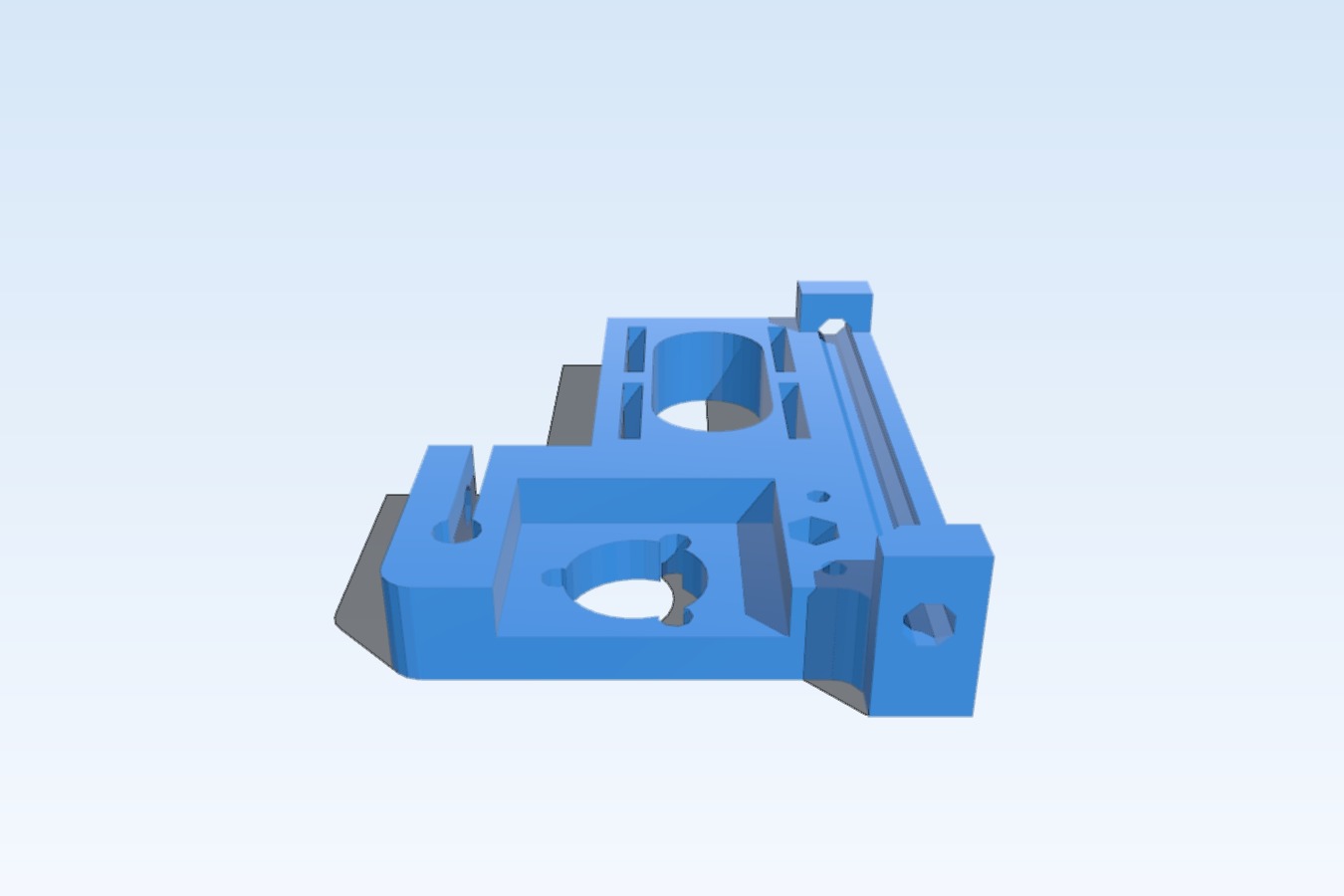 Experimental Z axis combined leadscrew base