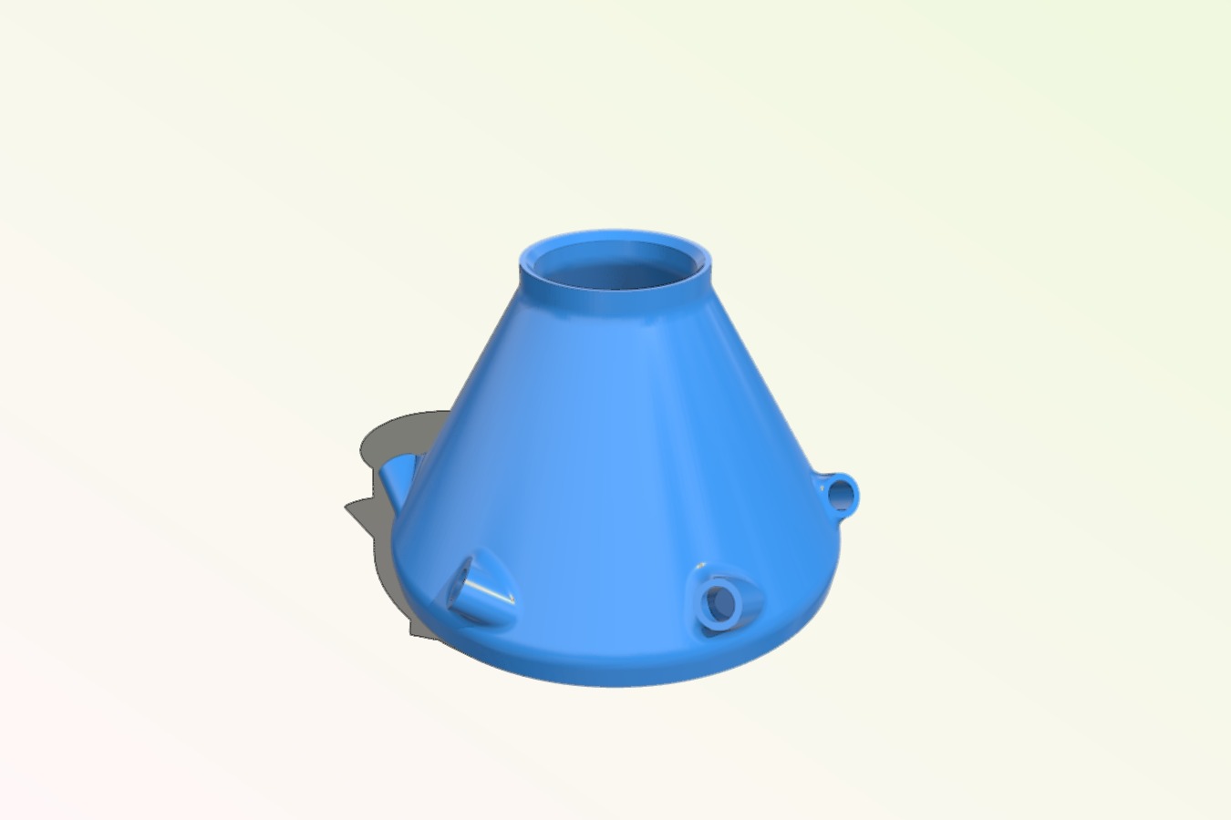 Solar Powered Round Pond Fountain nozzle