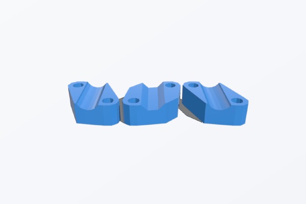 Prusa Bar Clamp--No Disassembly Required | 3d print model