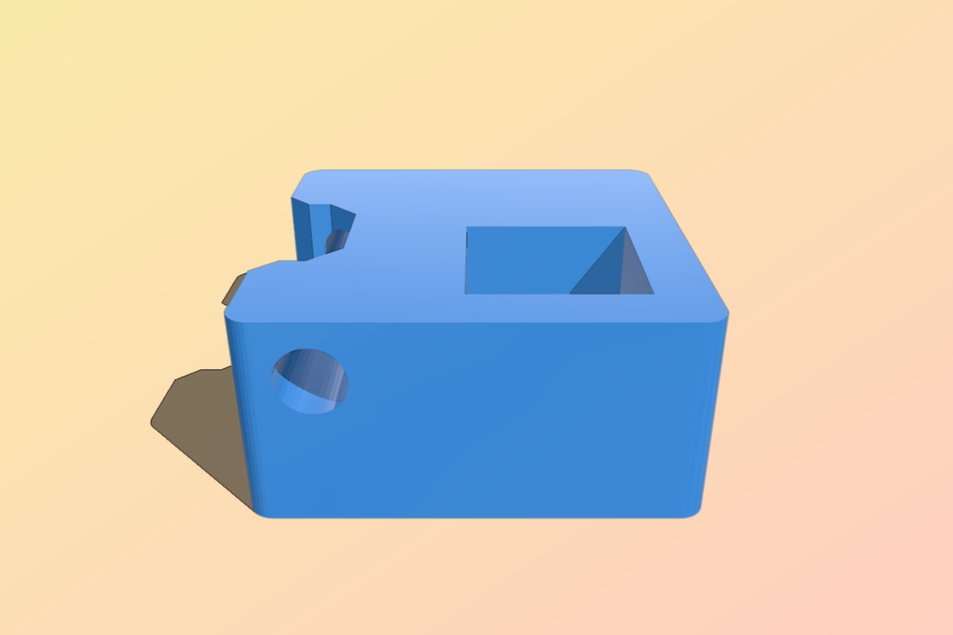 Clamps for 20x20mm-Boom and 8mm Rod