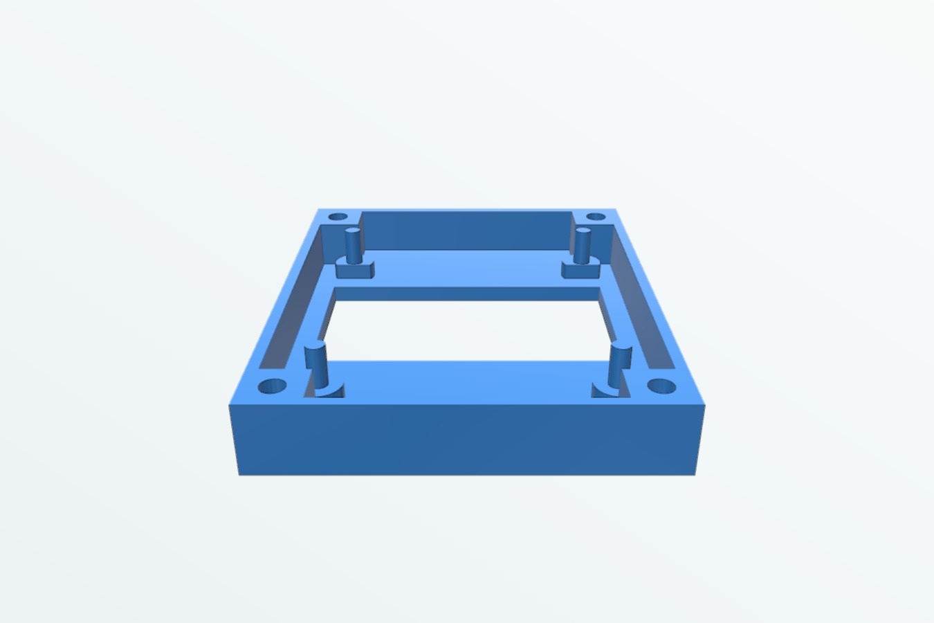 Slim case for Oled screen SSD1306 (arduino _ ESP)