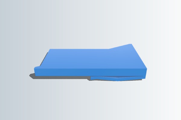 3 Card Wallet with Money Clip | 3d print model