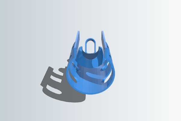 Filastruder Cooling Rig (Prototype) | 3d print model