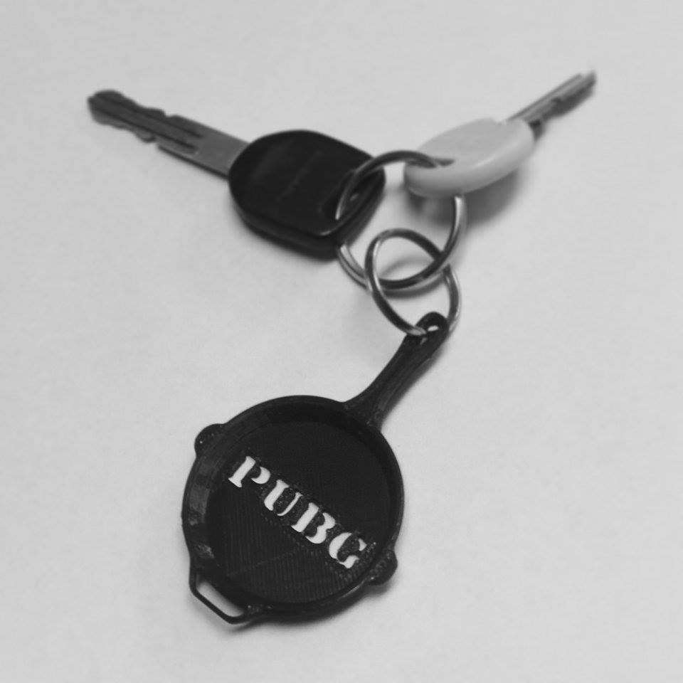 PUBG -  "Person Unknown's Booty Guard" - Keychain