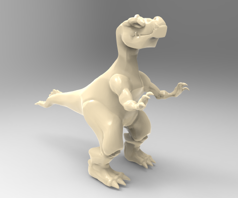 Toy Tyrannosaurus Rex | 3d print model