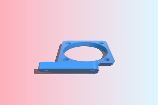 Redcat Gen 8 Servo Fan Mount 25mm | 3d print model