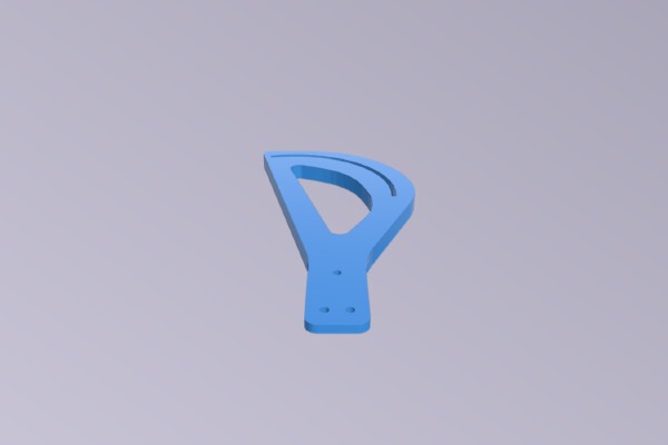 Modified Vertical Axis Wind Turbine (1_4" Motor Shaft) | 3d print model