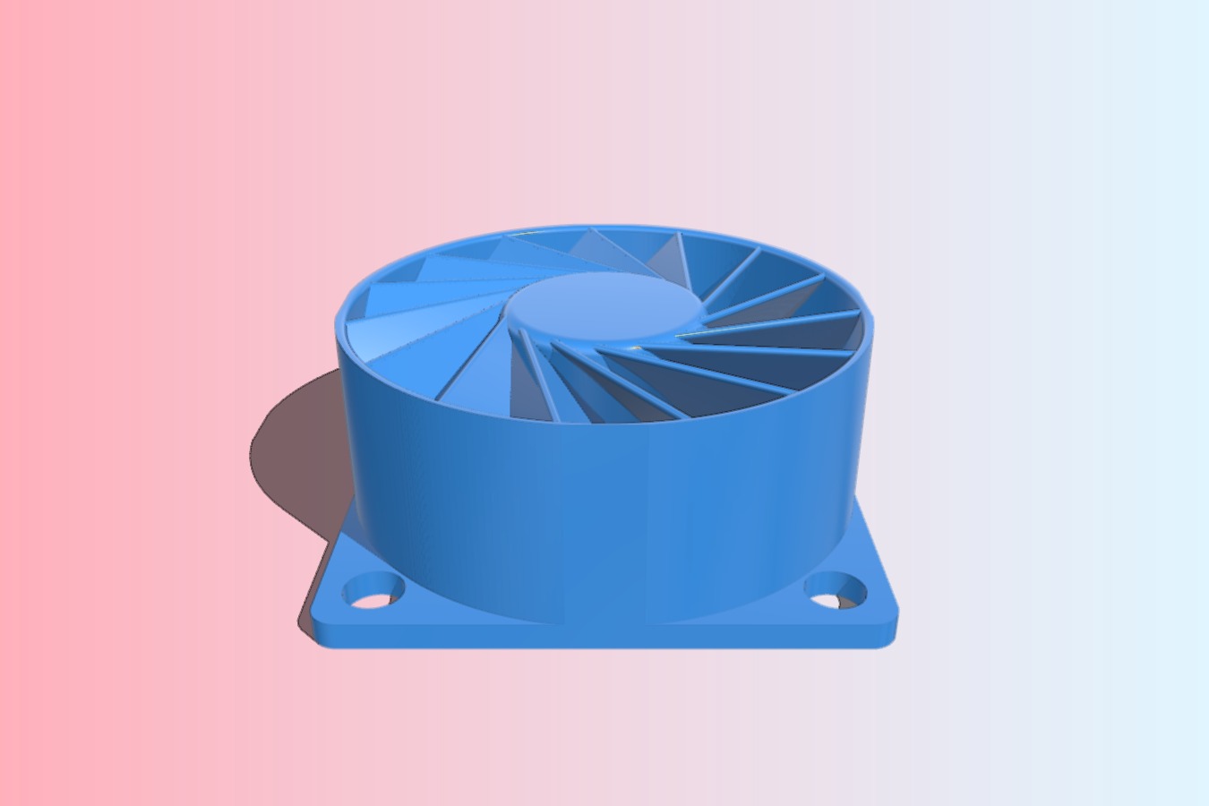 Silencer for 40x40mm fan (e.g.Noctua)