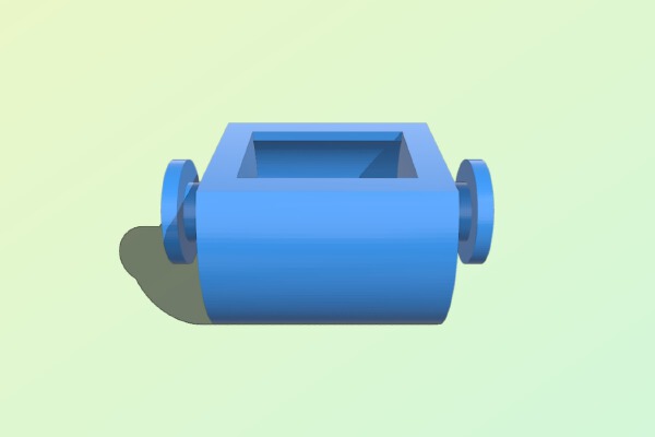 2" Window Blind Barrel | 3d print model