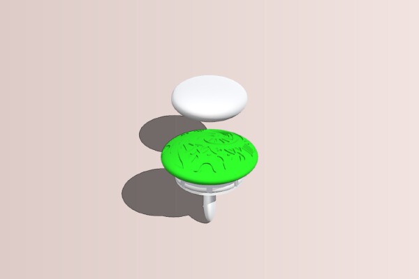 Heart of Tafiti Charm | 3d print model