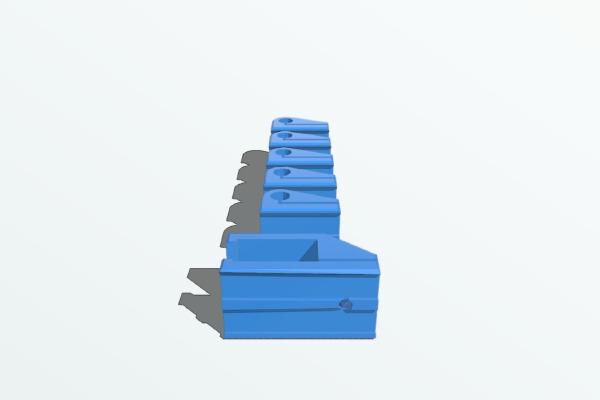 Parametric T-Slot Antenna | 3d print model