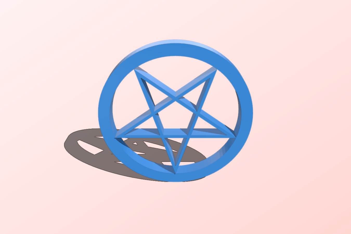 Supernatural pentagram