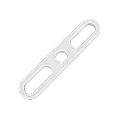 STEMFIE - Parts - Braces - Straight - Slotted - Both Ends - Symmetric | 3d print model