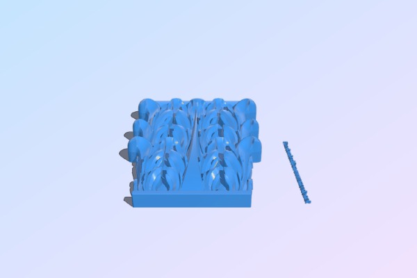 Pattern flowers | 3d print model