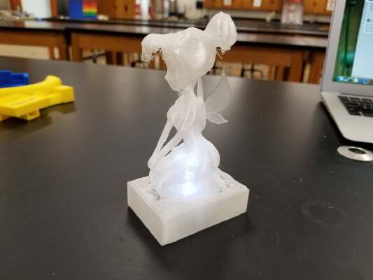 Tinker Bell Tea Light | 3d print model