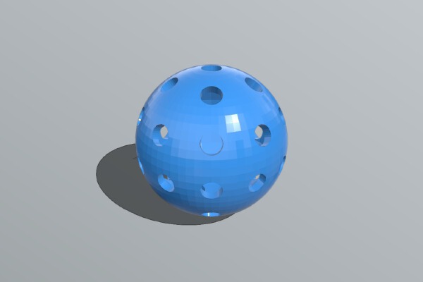 Robot Vision: Optical Tracking Ball for Pixy Sensor 75mm | 3d print model