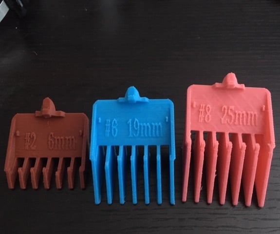 Andis Hair Clipper (T-Outliner 04710) Comb Attachments