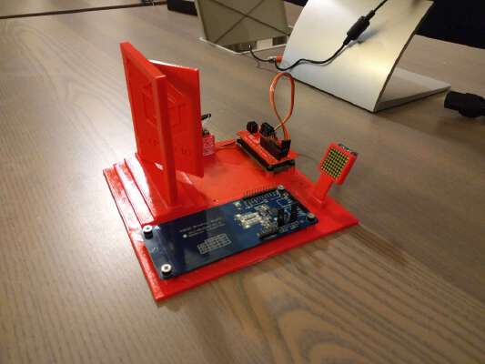 Resin.io cloud and NFC door lock demo | 3d print model