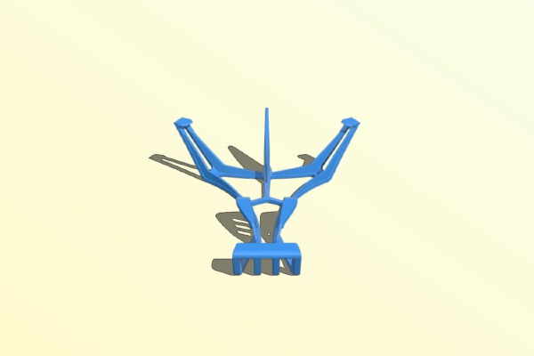 Laptop Stand (slightly overengineered) | 3d print model