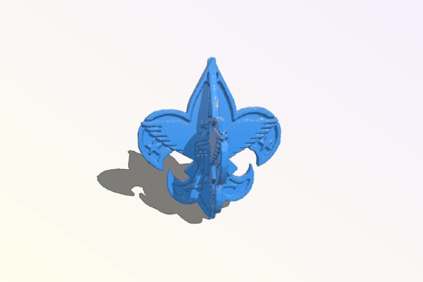 Boy Scout Insignia Ornament | 3d print model