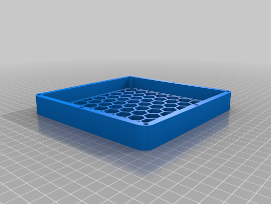 140mm Version HEPA + Active Carbon Filter for 3D Printer Housing | 3d print model