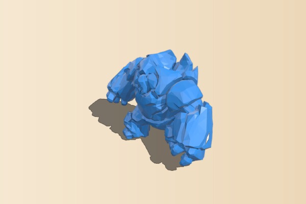 Blue Sentinel | 3d print model