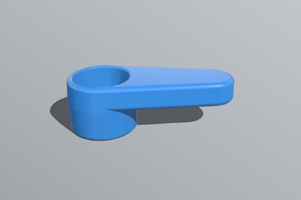 lightweight enclosure latch clip | 3d print model