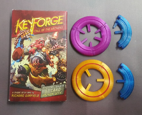 Crucible Key For Keyforge | 3d print model