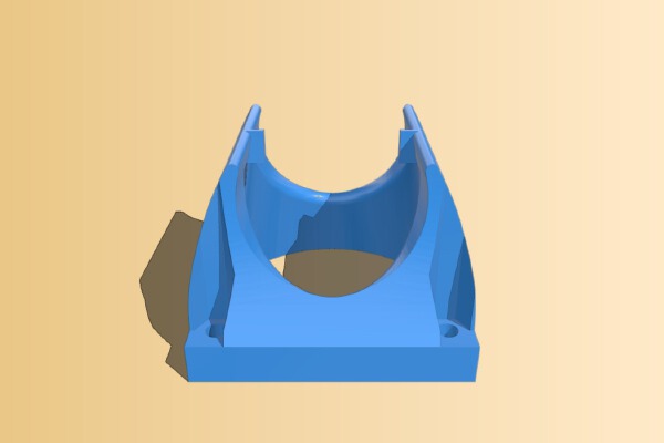 E3D V6 Clone Cooling 40mm Fan Duct | 3d print model