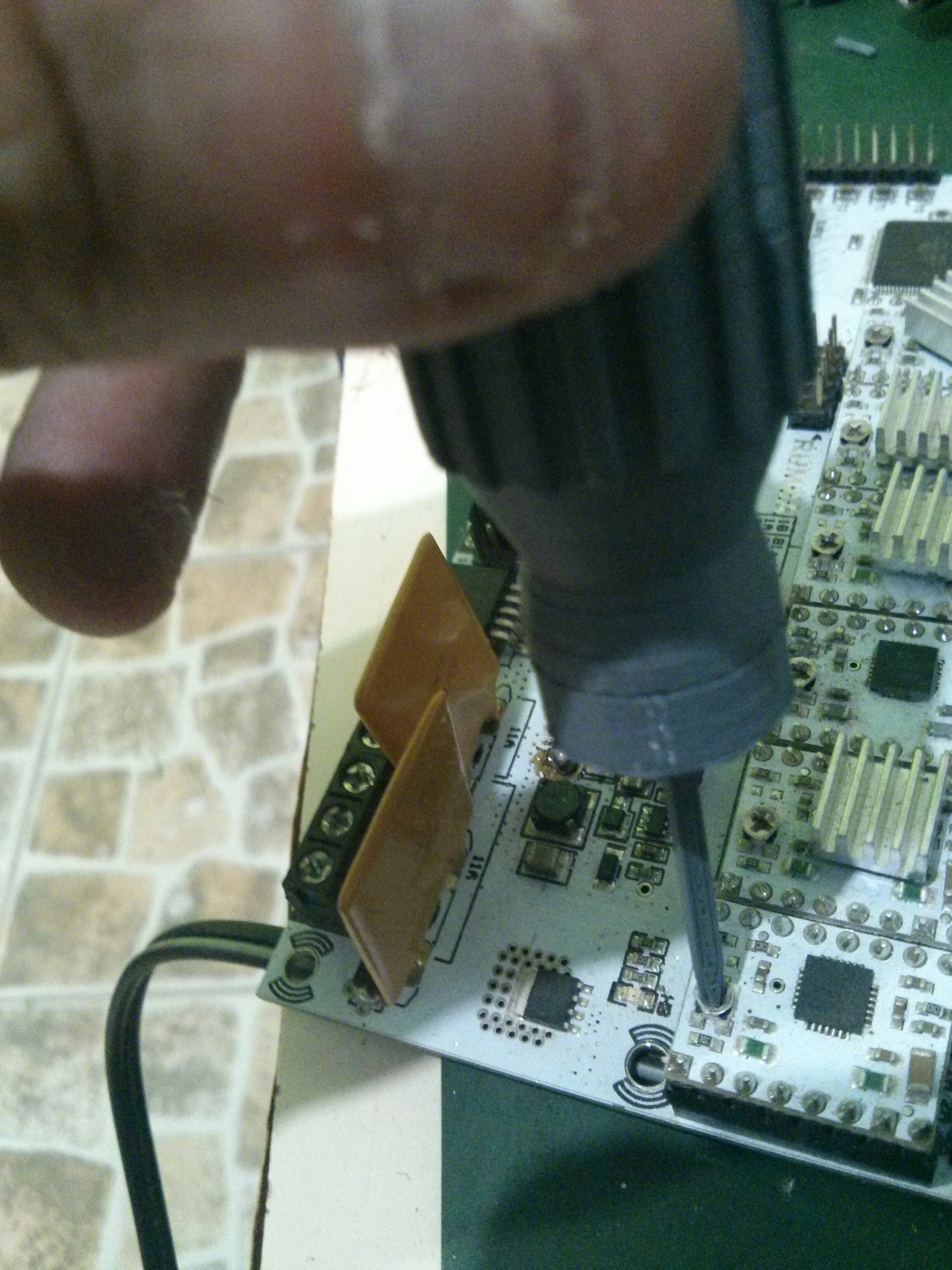 Stepper driver trimpot aligner _ screwdriver tool